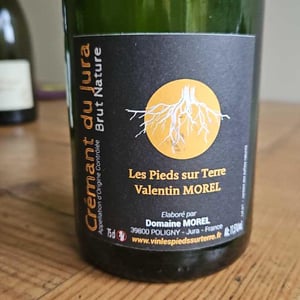 Crémant du Jura Brut Nature - Les Pieds Sur Terre - valentin-morel
