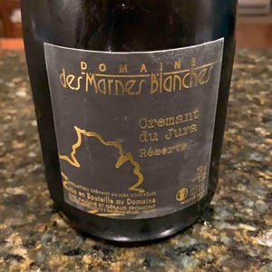 Crémant Du Jura Réserve - Domaine Des Marnes Blanches - pauline-geraud-fromont
