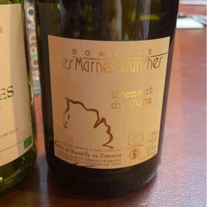 Crémant Du Jura Réserve - Domaine Des Marnes Blanches - Pauline & Géraud Fromont 