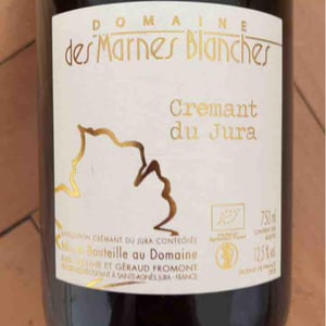 Crémant Du Jura Réserve - Domaine Des Marnes Blanches - Pauline & Géraud Fromont 