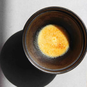 Creme brulee a la baie de genievre - Lurrak