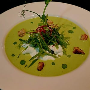Crémeux De Petit Pois,  Espuma Coco Combava - Le Pebre d’Aï - 622797