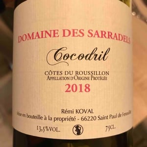 Cocodril - Domaine des Sarradels - remi-synadinos-koval