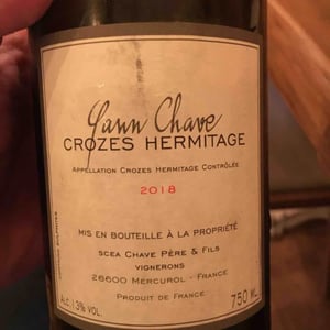 Crozes Hermitage - Yann Chave - yann-chave