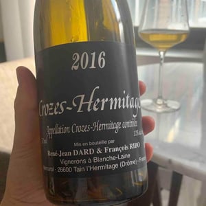 Crozes-Hermitage - Blanc - Dard & Ribo - René-Jean Dard & François Ribo 