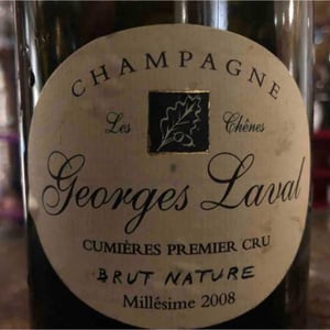 Cumières Premier Cru Brut Nature - Champagne Georges Laval - Mathilde et Vincent Laval 