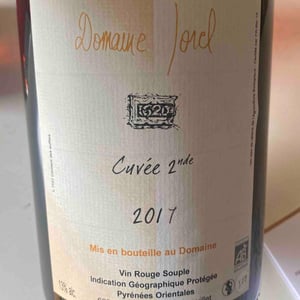 Cuvée 2nde Magnum - Domaine Jorel - manuel-jorel -2017