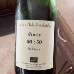 Cuvee 50:50 - Bainbridge & Cathcart - Toby & Julie Bainbridge 