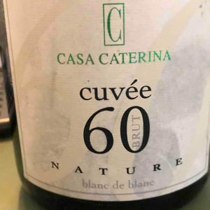 Cuvée 60 Brut Nature - Casa Caterina - Aurelio & Emilio del Bono 