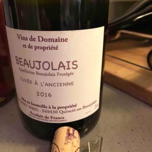 Cuvée à l'Ancienne 2016