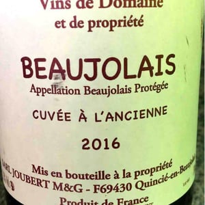 Cuvée à l'Ancienne - Domaine Marcel Joubert - carine-joubert