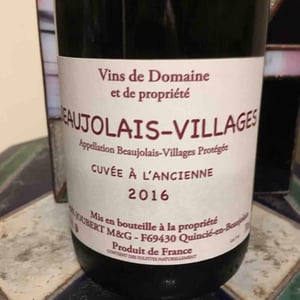 Domaine Marcel Joubert - Carine Joubert - Cuvée à l'Ancienne