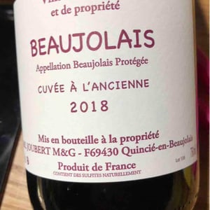 Cuvée à l'Ancienne - Domaine Marcel Joubert - carine-joubert