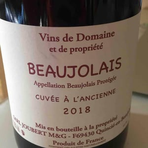 Cuvée à l'Ancienne - Domaine Marcel Joubert - carine-joubert