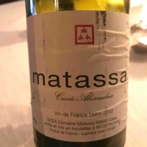 Cuvée Alexandria - Domaine Matassa - tom-lubbe