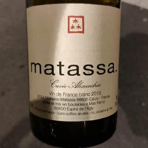 Domaine Matassa - Tom Lubbe - Cuvée Alexandria