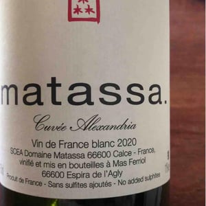 Cuvée Alexandria - Domaine Matassa - tom-lubbe