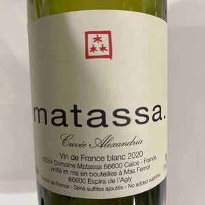 Domaine Matassa - Tom Lubbe - Cuvée Alexandria