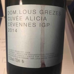 Cuvée Alicia - Domaine Lous Grèzes - luc-trees-lybaert