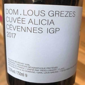 Cuvée Alicia - Domaine Lous Grèzes - luc-trees-lybaert