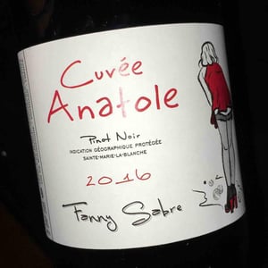 "Cuvée Anatole" - IGP Ste Marie-la-Blanche - Fanny Sabre - fanny-sabre
