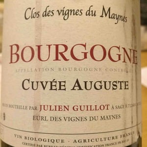 Clos des Vignes du Maynes - Julien Guillot - Cuvée Auguste