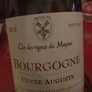 Cuvée Auguste - Clos des Vignes du Maynes - julien-guillot