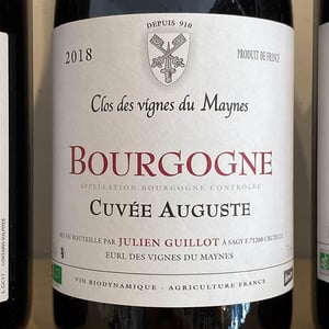 Cuvée Auguste - Clos des Vignes du Maynes - julien-guillot