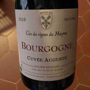 Cuvée Auguste - Clos des Vignes du Maynes - Julien Guillot 
