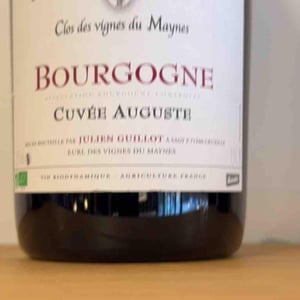 Cuvée Auguste - Clos des Vignes du Maynes - Julien Guillot 