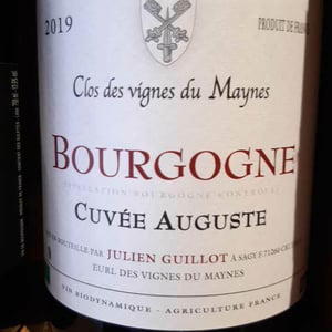 Clos des Vignes du Maynes - Julien Guillot - Cuvée Auguste