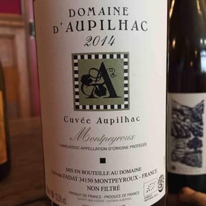 Cuvée Aupilhac - Domaine d'Aupilhac - Désirée & Sylvain Fadat 