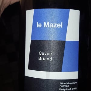 Le Mazel - Gérald & Jocelyne Oustric - Cuvée Briand