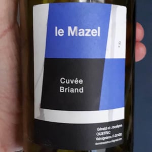 Le Mazel - Gérald & Jocelyne Oustric - Cuvée Briand