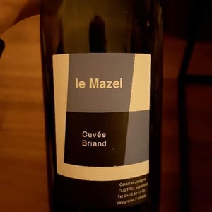 Le Mazel - Gérald & Jocelyne Oustric - Cuvée Briand