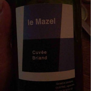 Le Mazel - Gérald & Jocelyne Oustric - Cuvée Briand