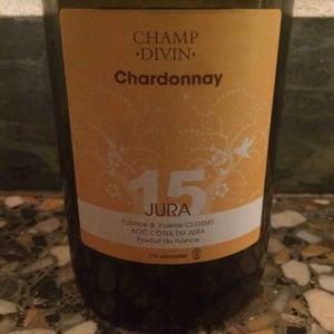 Cuvée Chanson - Chardonnay - Champ Divin - Fabrice & Valérie Closset 