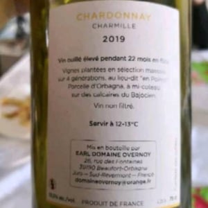 Domaine Overnoy - Guillaume Overnoy - Cuvée Charmille