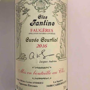 Cuvee Courtiol - Clos Fantine - Carole, Olivier & Corine Andrieu 