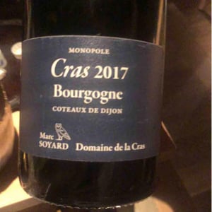 Cuvée Cras Monopole Blanc - Domaine de la Cras - Marc Soyard 