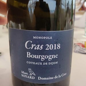 Cuvée Cras Monopole Blanc - Domaine de la Cras - Marc Soyard 