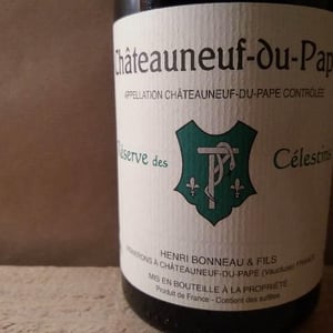 Cuvée Des Celestins - Henri Bonneau - marcel-bonneau-daniel-combin-regis-charmasson