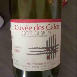 Cuvée des Galets - Les Vignerons d'Estézargues - les-vignerons-destezargues