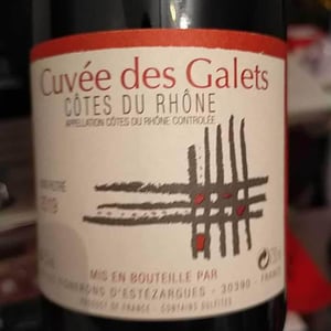 Cuvée des Galets - Les Vignerons d'Estézargues - les-vignerons-destezargues