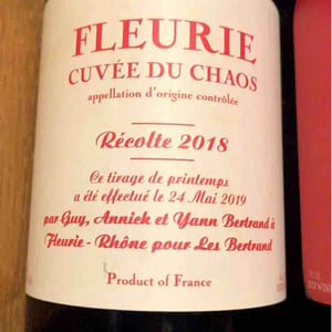 Cuvée du Chaos - Les Bertrand - guy-annick-yann-bertrand