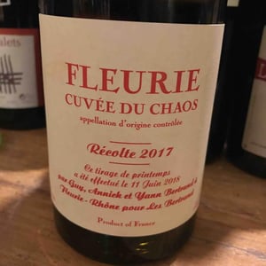 Cuvée du Chaos - Les Bertrand - guy-annick-yann-bertrand