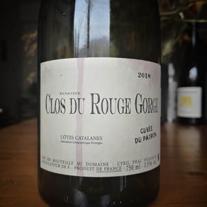 Cuvée du Patron - Clos du Rouge Gorge - Cyril Fhal 
