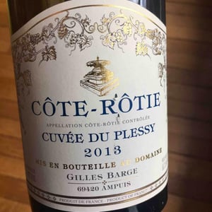 Cuvée du Plessis - Domaine Barge - julien-barge