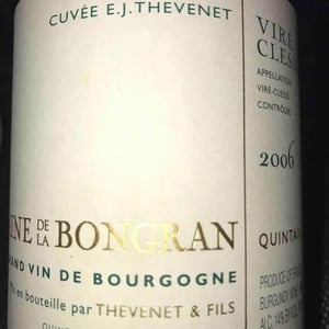 Cuvée E.J. Thevenet 2006