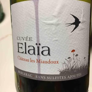 Cuvée Elaïa - Château Des Miaudoux - famille-cuisset